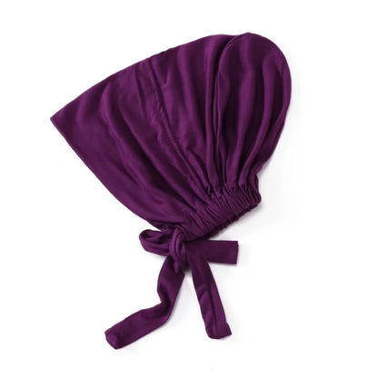 New Soft Modal Muslim Turban Hat Inner Hijab Caps Islamic Underscarf Bonnet India Hats Female Headwrap Turbante Mujer