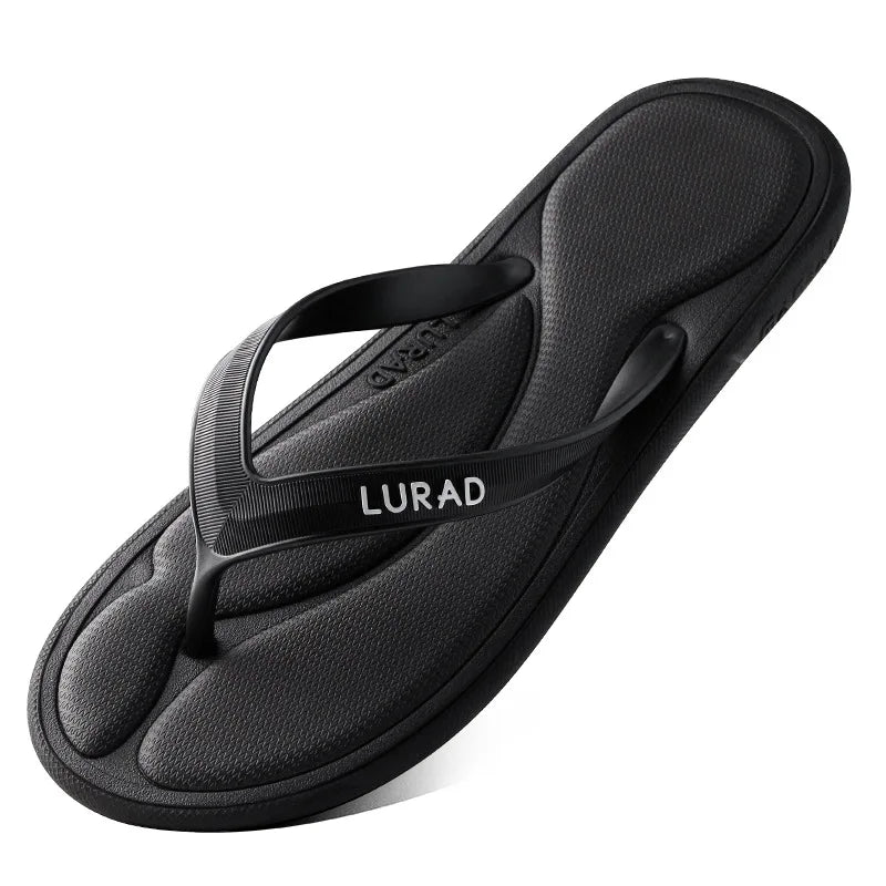 3D Memory Sponge PU Massage Men's Flip Flops Summer Antiskid Outdoor Sandal Clip Casual Beach House Rubber Soft Women Slippers