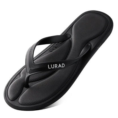 3D Memory Sponge PU Massage Men's Flip Flops Summer Antiskid Outdoor Sandal Clip Casual Beach House Rubber Soft Women Slippers