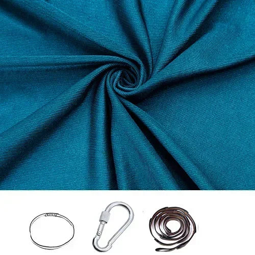 Sensory Swing for Children's Child 150X280CM Home Hammock Hangemock Adjustable Yoga Fitness Tool with Extension Straps Carabiner