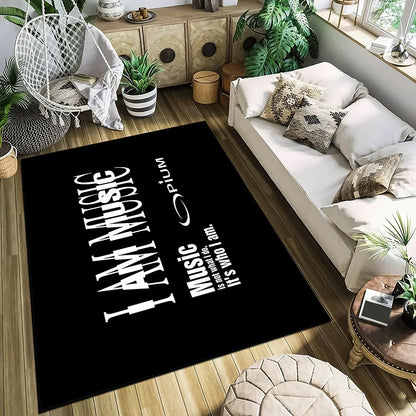 Rapper Playboi Carti I am Music Door Mat Entrance Non-slip Washable Kitchen Carpet Living Room Hallway Rug Bathroom Decoration