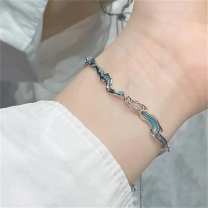 Elegant Crystal Flowers Bracelets For Women Girls Y2K Sweet Sparkling Zircon Floral Plant Chain Bracelet Luxury Wedding Jewelry