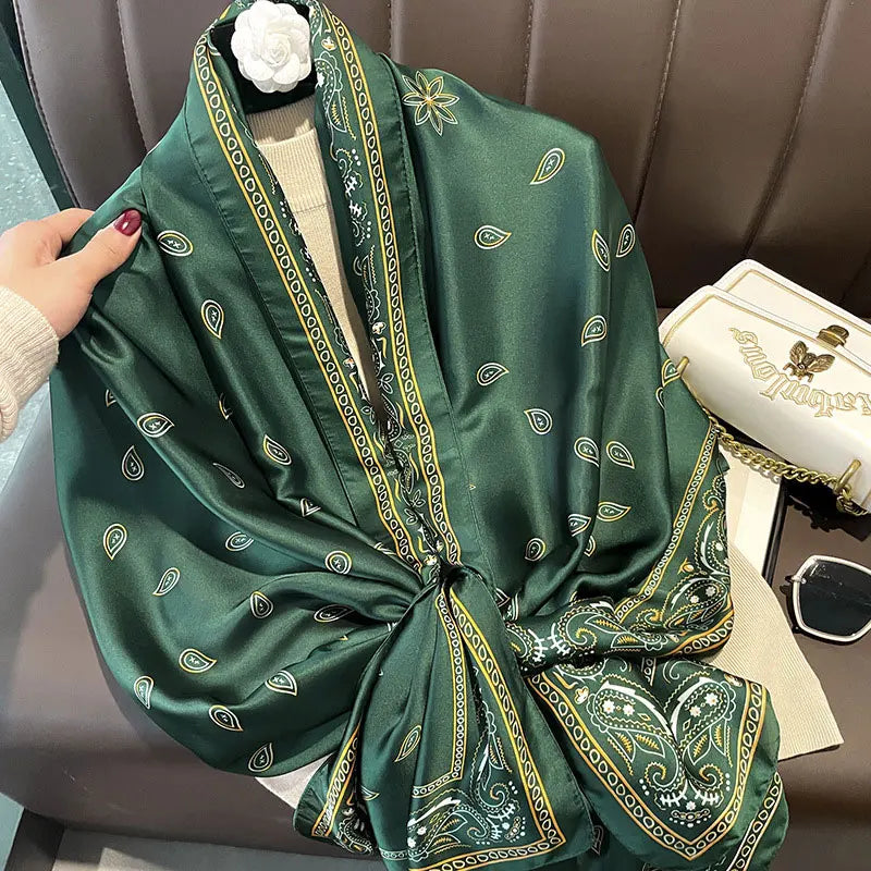 Women's Ethnic Style Printing Shawl Casual Fashion Scarf Travel Photo Outdoor Beach Scarf Shawl