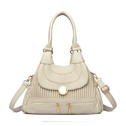 Genuine Brand Luxury Handbags for Women Designer Fashion Tote Bag High Quality Soft Pu Leather Shoulder Crossbody Hand Bags Sac