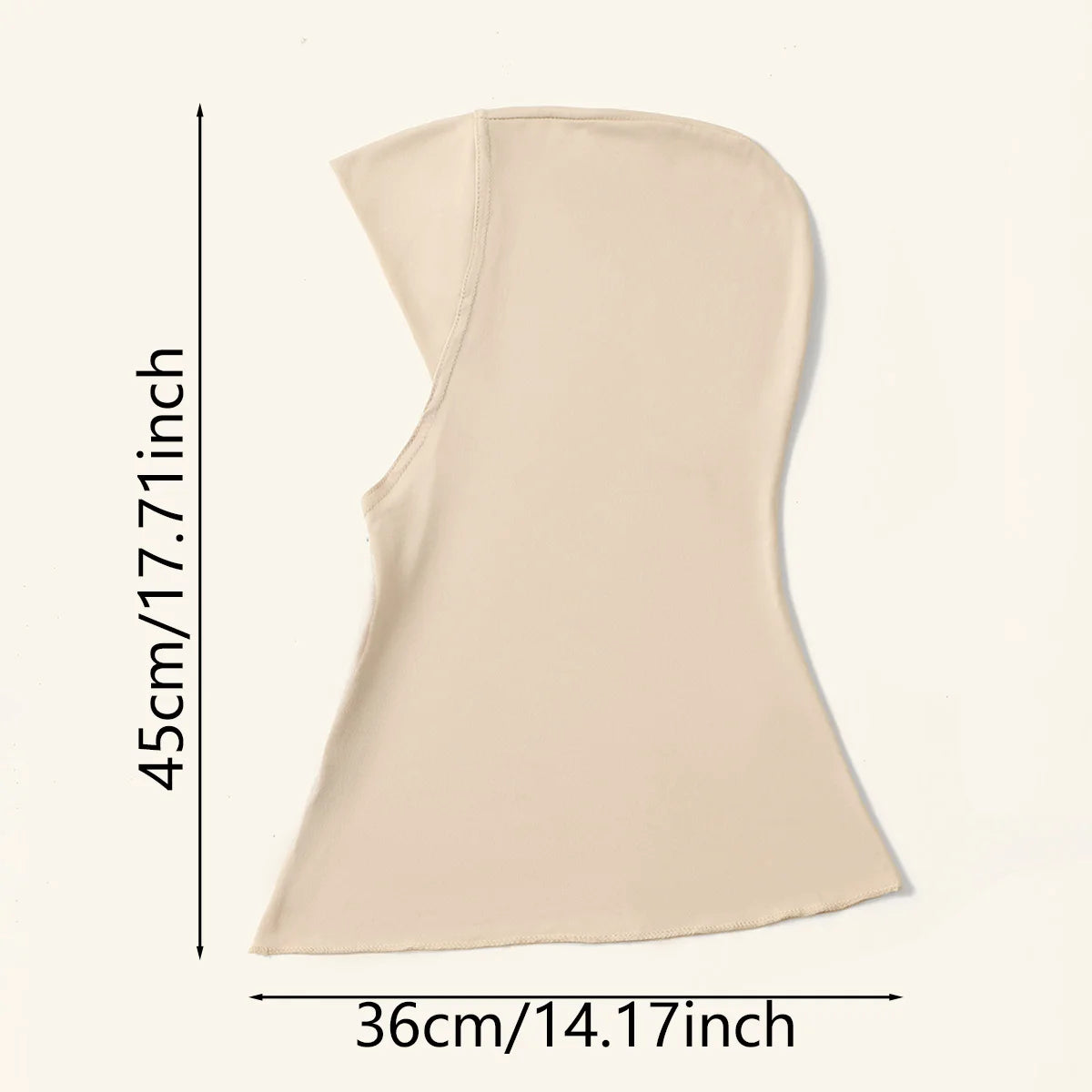 Modal instant Hijabs Cap Muslim With Zipper Soft Inner Cap Fashion With Neck Collar Headscarf Hat Women Islam Ramadan Turban Cap