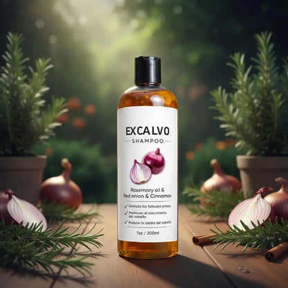 Rosemary Red Onion Shampoo 200ml Men's Thickening Nourishing Moisturizing Hair Care Oil-control for Dry Damaged Hair Daily Use