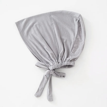 82 Colors Tie-Back Undercaps Fashion Women's Inner Hijab Muslim Cap Bonnet Plain Islamic Cotton Spandex Jersey DEW Underscarf