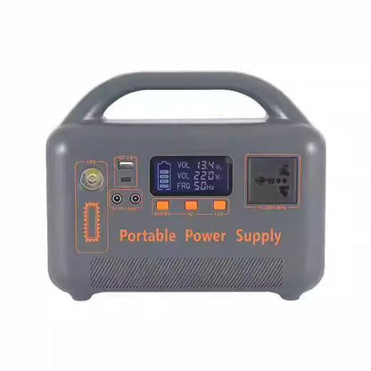 400W Portable Power Station Solar Generator 220V 192Wh LiFePO4 Power Bank for Camping Emergency Energy with Solar Panel Charger
