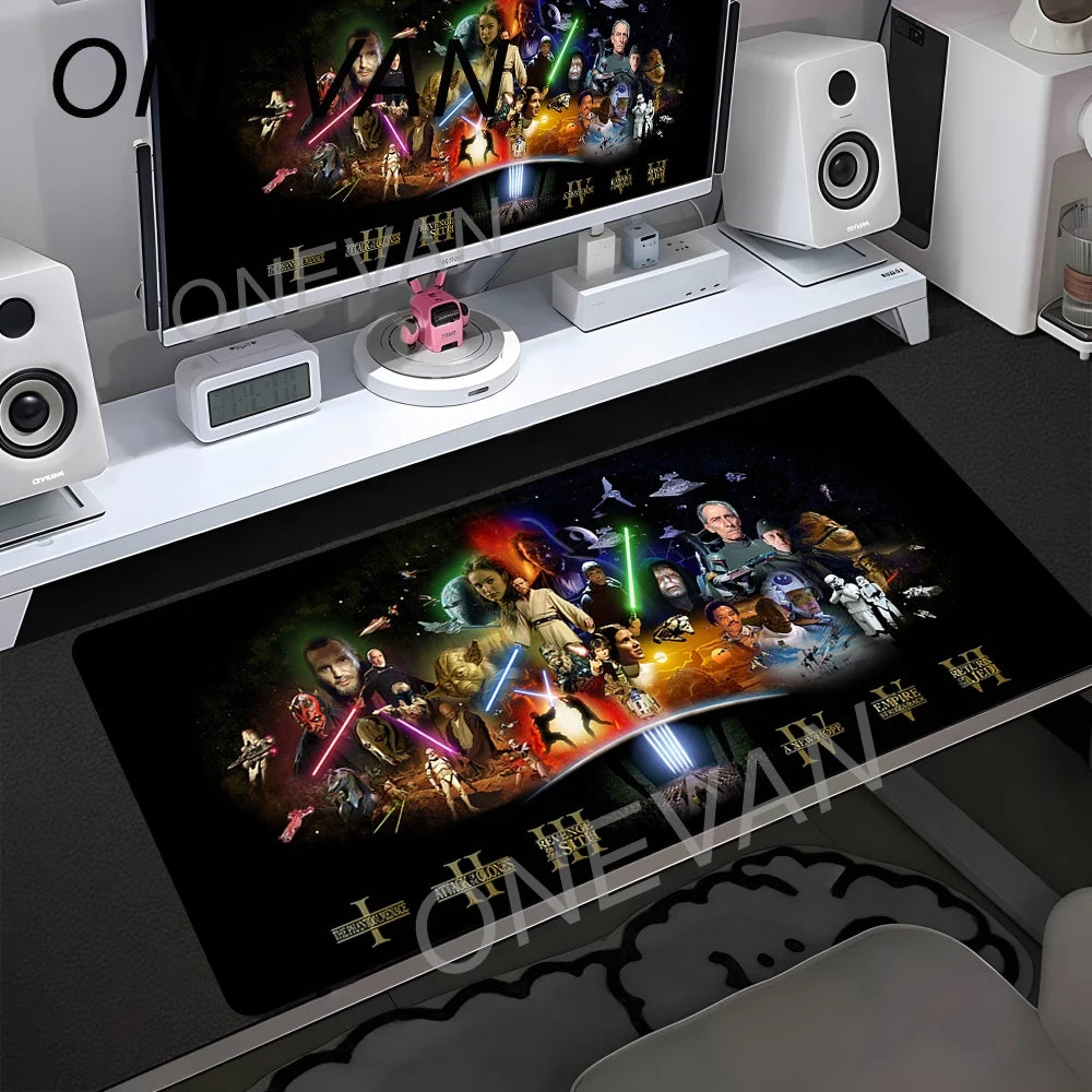 Star Wars Larger Mouse Pad XXL 900x400 Speed Pc Computer Keyboard Desk Mat Gaming Accessories Mousepad Durable Non-slip Mats