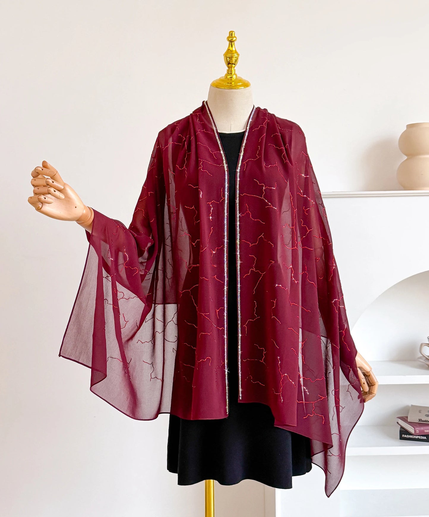 Spring Summer Chiffon Outer Wear Sunscreen Shawl Women Sun Clothing Sun Protection Air-Conditioning Cloak Lace Thin Scarf