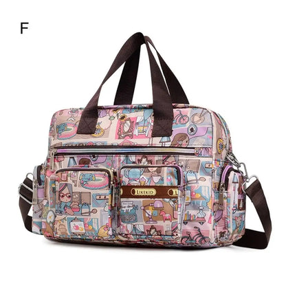 Casual Large Capacity Women's Travel Bags Easy to Carry Sports Gym Bag Overnight Shoulder Bag for Travel/Gym/Yoga