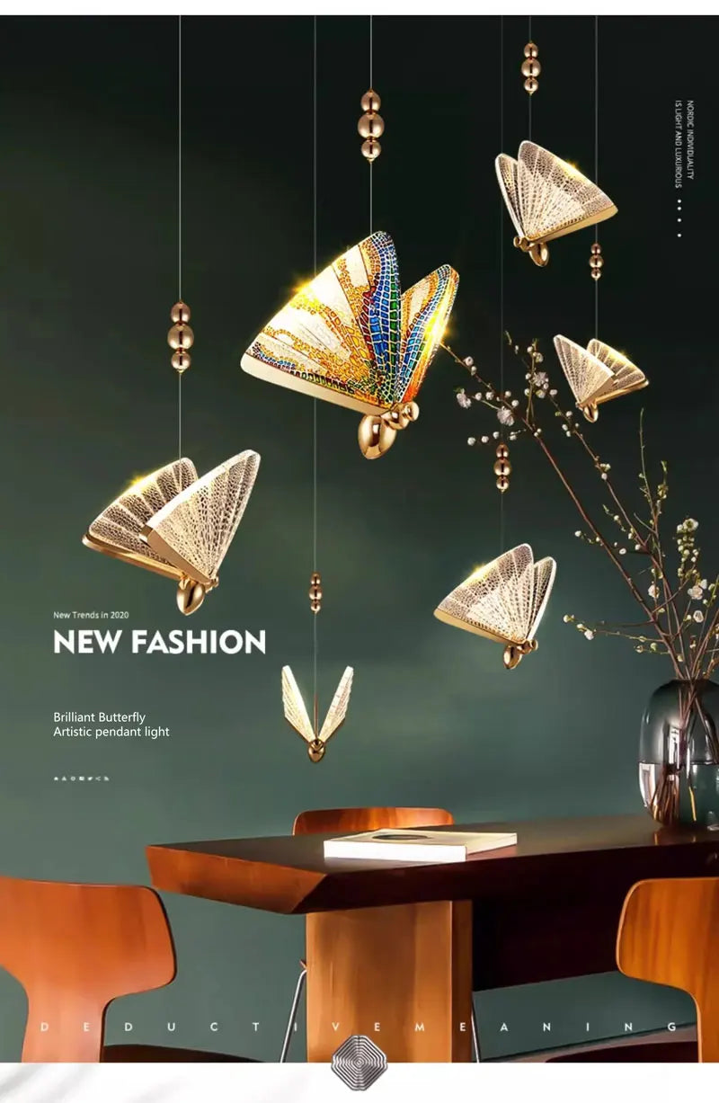 Minimalist LED Chandelier Lamps for Kitchen Dinning Room LED Pendant Lights Pendant Lamps for Foyer Corridor TV Background