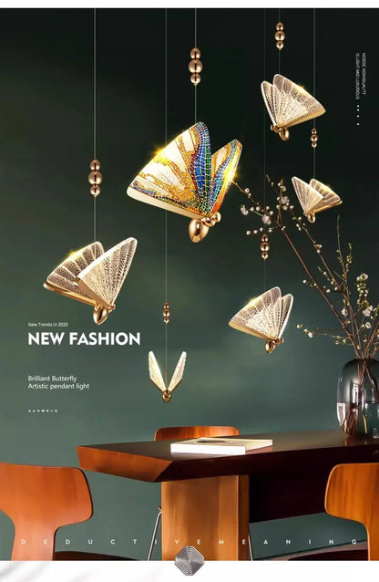 Minimalist LED Chandelier Lamps for Kitchen Dinning Room LED Pendant Lights Pendant Lamps for Foyer Corridor TV Background
