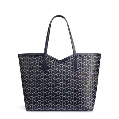 Luxury Brand Tote Bag Woman Classic Monogram Print Coated Canvas Handbag Large Capacity Shoulder Bag With Removable Zipped Pouch