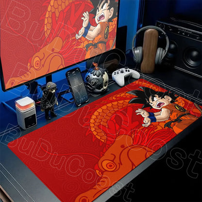Anime Dragon Ball Non-slip Mousepad Office Laptop Game Keyboard Accessories Goku 90x40cm Computer Deskmat Gaming Carpet Boy Gift