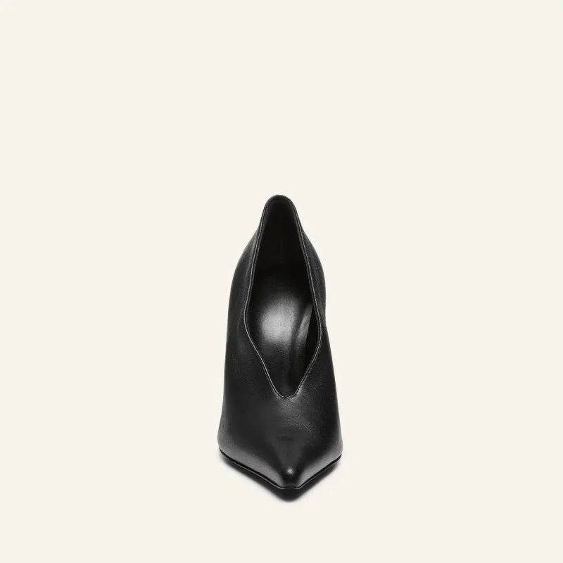 2026Spring/Summer New Pointed Stiletto Single Shoes European and American Fashion 34-45 Large Women's Fashion Women's Shoes