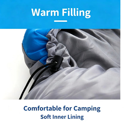 Camping Sleeping Bag Ultralight Waterproof 4 Seasons Warm Envelope Type Sleeping Bag for Outdoor Hiking Backpacking Travel