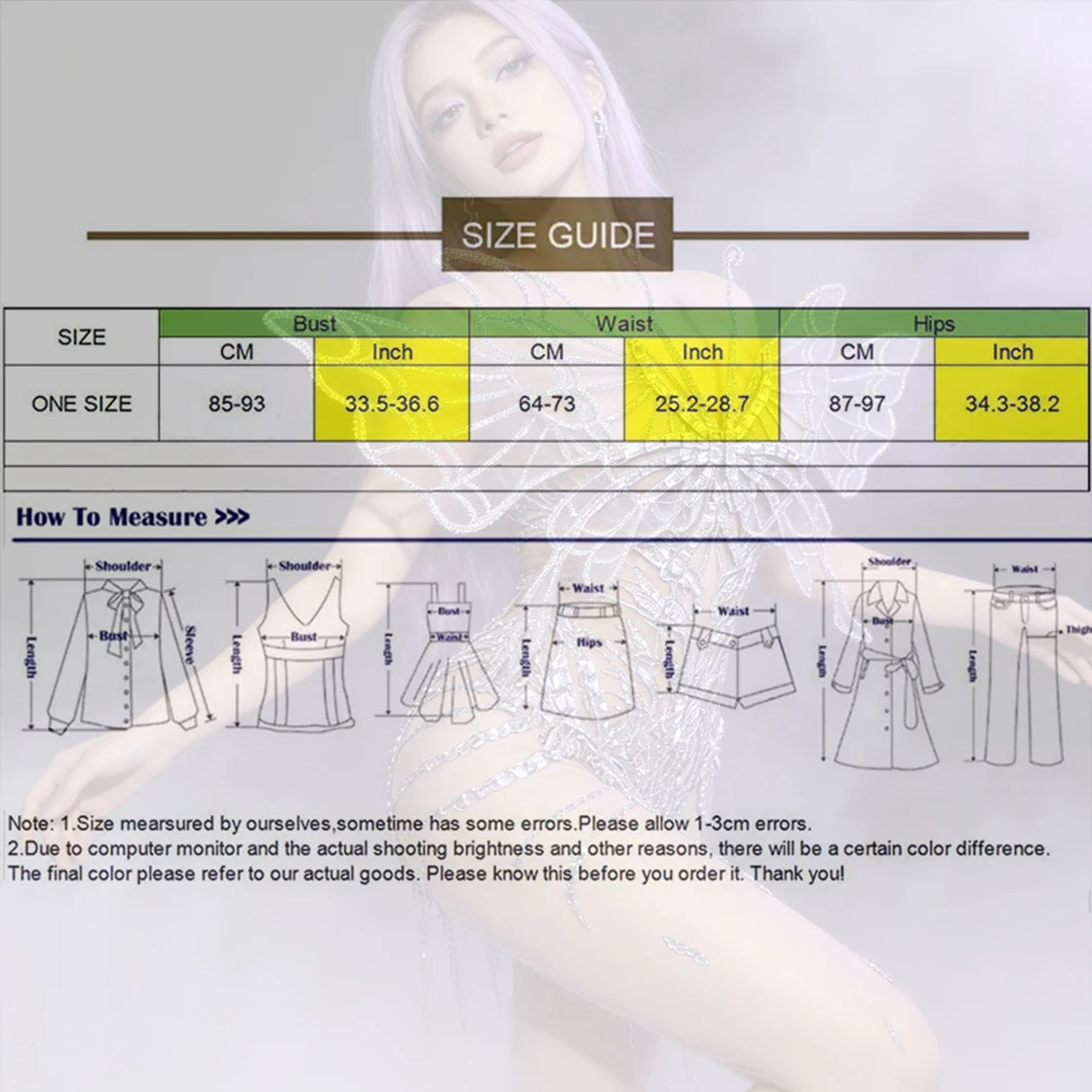 Sexy Shiny Silver Crystal Jumpsuit Transparent Mesh 3D Butterfly Rhinestone Wings Jumpsuit Birthday Party Performance Costume