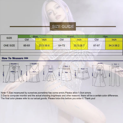 Sexy Shiny Silver Crystal Jumpsuit Transparent Mesh 3D Butterfly Rhinestone Wings Jumpsuit Birthday Party Performance Costume