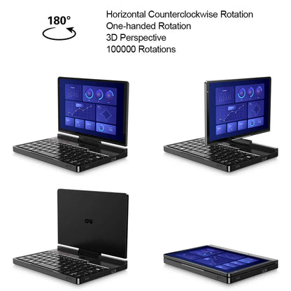 2026 Hot Sale GPD Pocket4 2-in-1 Laptop Tablet AMD AI 9 HX 370/8840U 64GB 2TB NVMe 8.8 Inch 144Hz Palm Size Mini PC