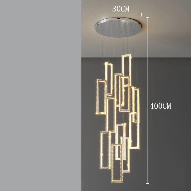Modern home decoration salon lamps for living room smart crystal Pendant lights dining room indoor lighting