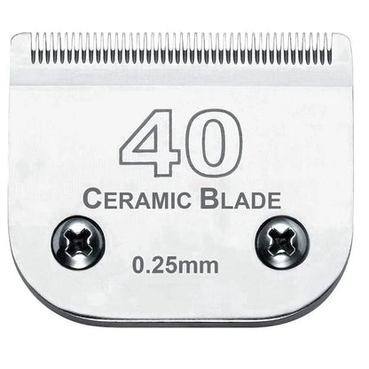 Pet Dog Cat Detachable Ceramic Blade Compatible with Andis,Oster A5 & 76,Wahl KM 10 Series Animals Grooming Clippers