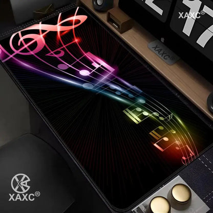 Musical Symbols Mouse Pad large keyboard mouse desk pad non-slip rubber gaming mouse pad laptop mouse carpet XAXC