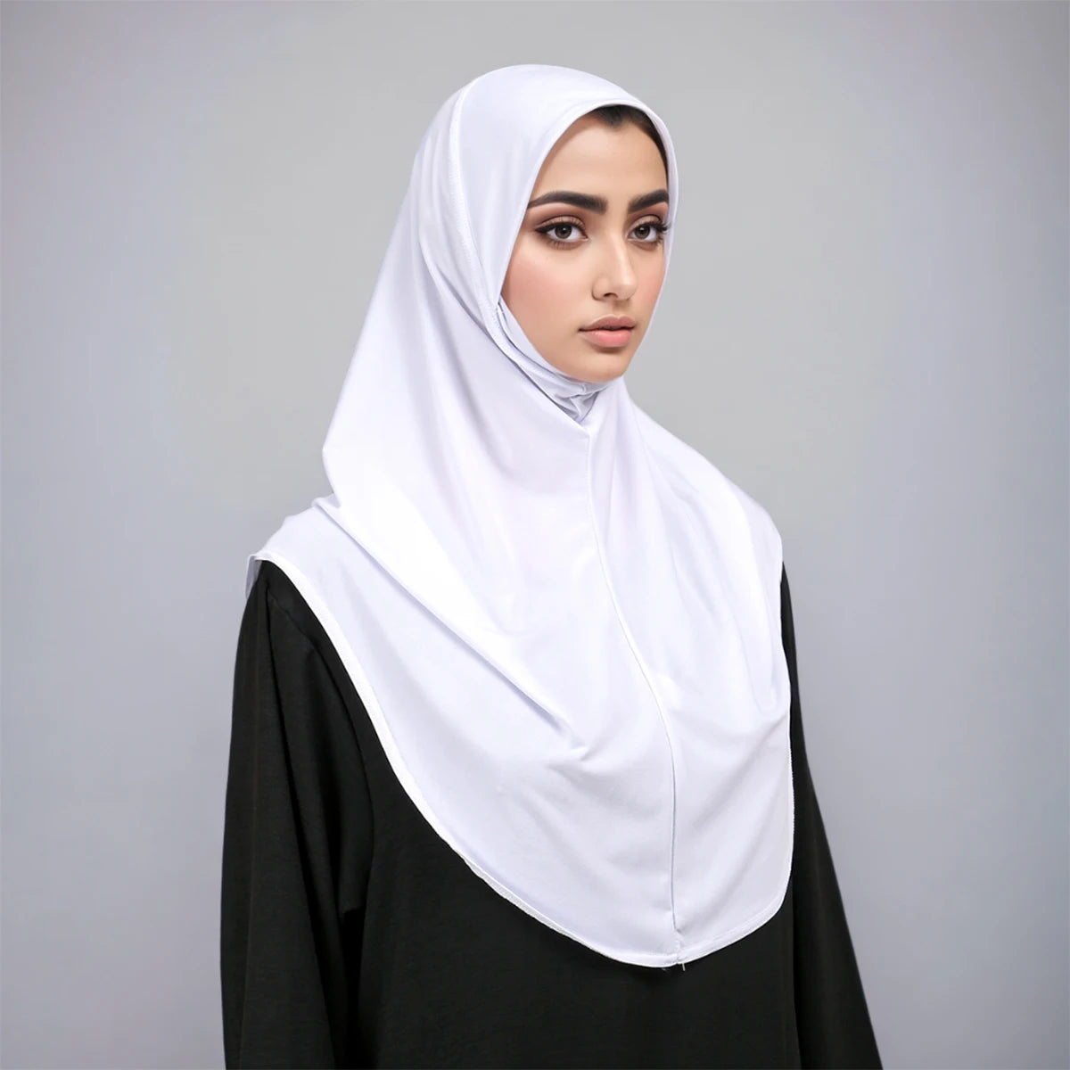 Muslim Islamic Jersey Modal Hijab Scarf Instant Hijabs Headscarfs For Women Long Scarves Head Wrap Shawl Bonnet Hijabe Femme