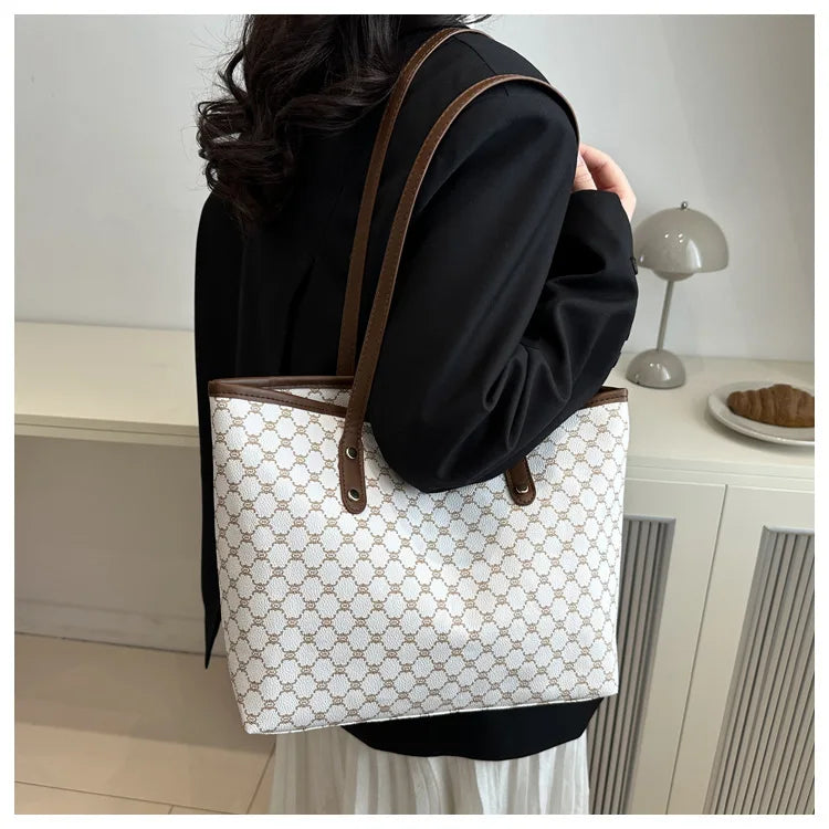 Fashionable Retro Versatile Tote Bag for Women Luxury Designer Bags Purse and Handbags Women Shoulder Bag Shopping Bags Сумка
