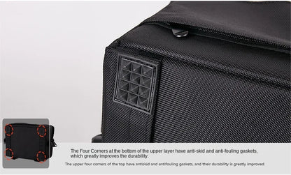 KLQDZMS Professional Cosmetic Case Female Oxford Cloth Beauty Manicure Toolkit Large Capacity Trolley With Wheel Luggage Bag