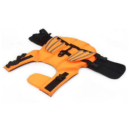Dog Vest Summer Pet Life Jacket Swimwear Pet Clothes Swim Suit With Reflective Wing