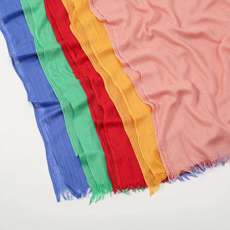 55 Color 110x180cm Big Size Modal Muslim Jersey Hijab Women Solid Scarf Ramadan Long Shawl Plain Soft Turban Wraps Headband