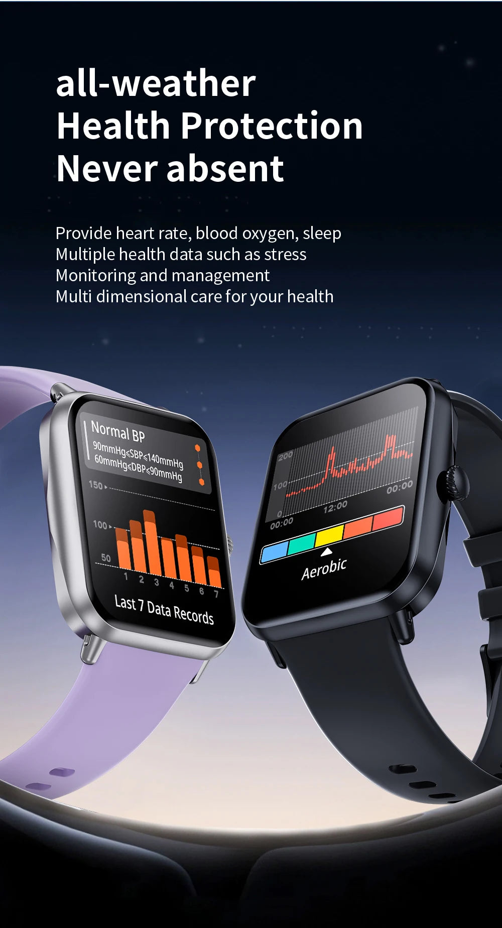 LIGE Fashion 1.83" HD Screen Smart Watch Women Bluetooth Call IP68 Waterproof Ladies Watches Daily Health Monitor Smartwatch New