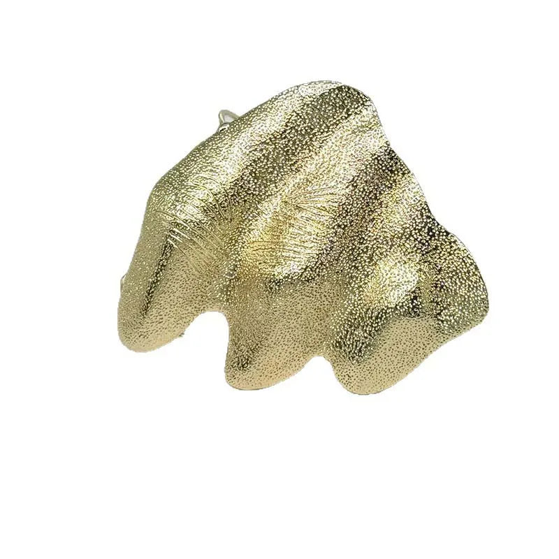 Fashion Metal Irregular Texture Finger Rings for Men Women Punk Hip Hop Gold Silver Color Geometric Knuckle Ring Jewelry Gifts