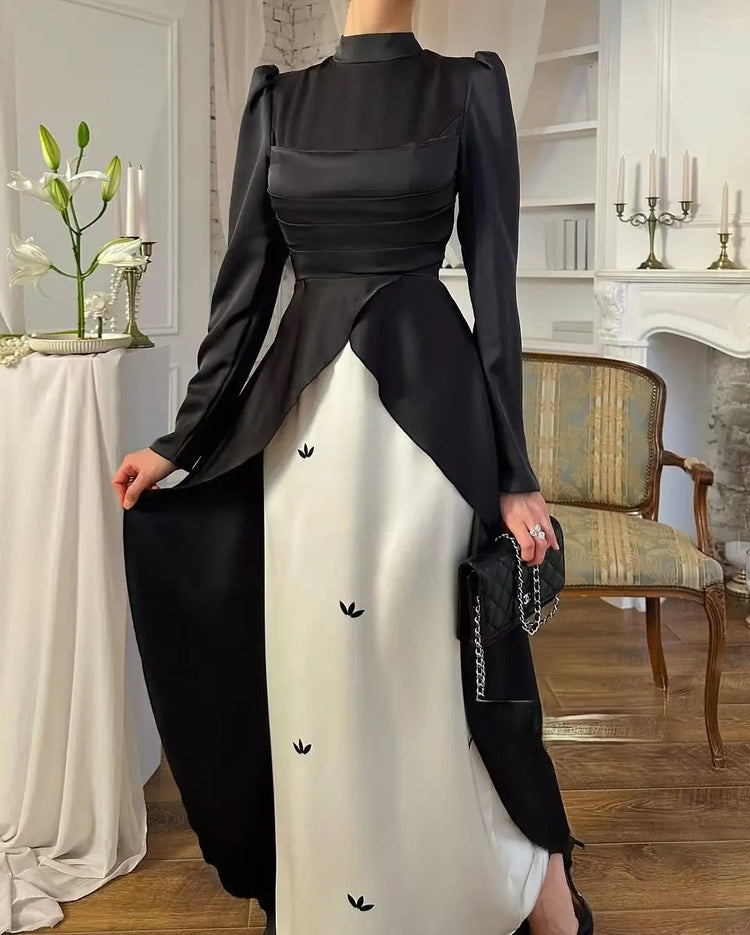 Eid Women Dress Muslim Abaya Satin Vestidos Largos Party Caftan Jalabiya Ramadan Long Dresses Dubai Kaftan Arab Long Robe 2025