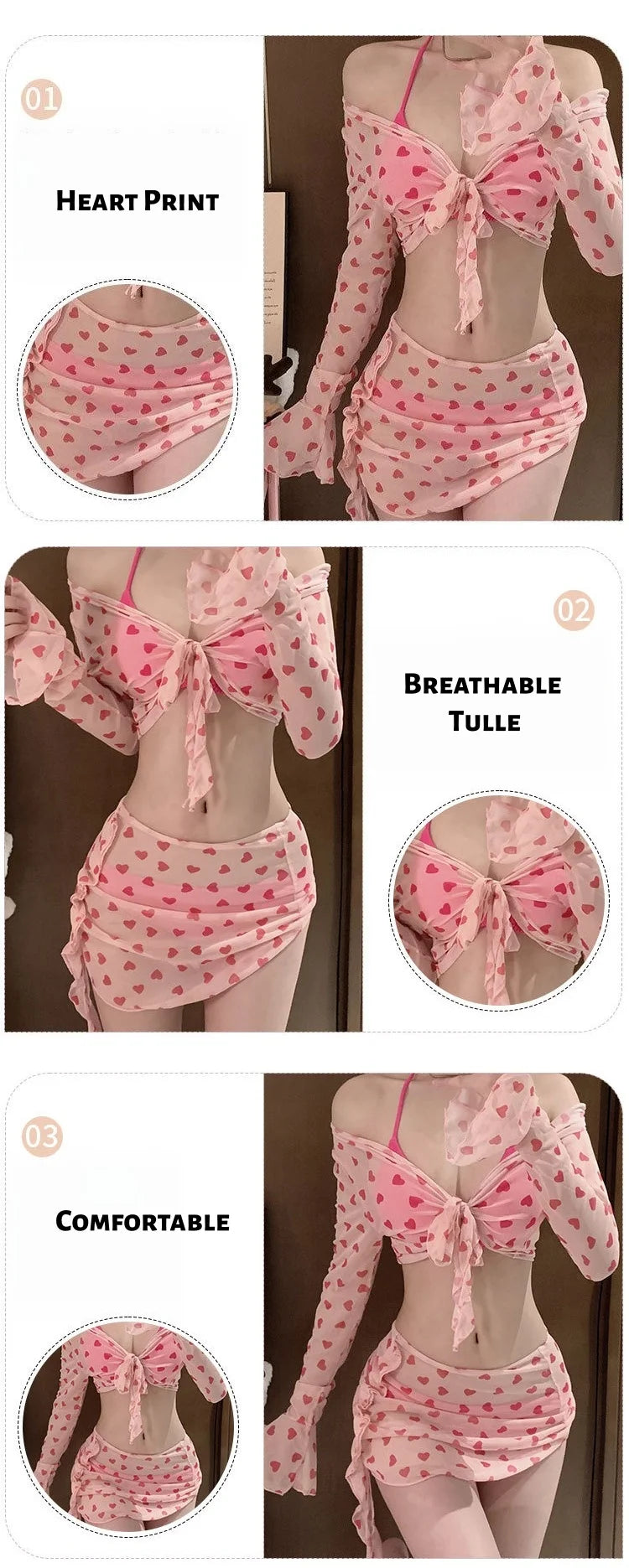Solid Cute Women Checkered Bikini: Flattering, Slimming  High-Cut Two-Piece Bikini Hot Vacation Swimming Beach