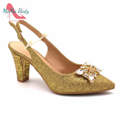 The US for Duty Free  Specials Design Nigerian Women Shoes Matching Bag Set in Royal Blue Color Italian Ladies Pumps for  Party