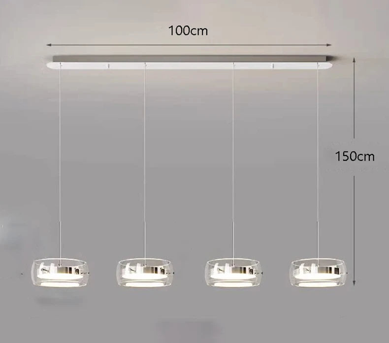 Modern home decor ring led lights pendant light lamps for living room Chandeliers for dining room hanging light indoor lighting