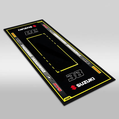 Motorcycle Display Carpet Suzuki Parking Mat Non Slip Garage Rug for Sports Racing Moto Electric Bike Entrance Home Decor