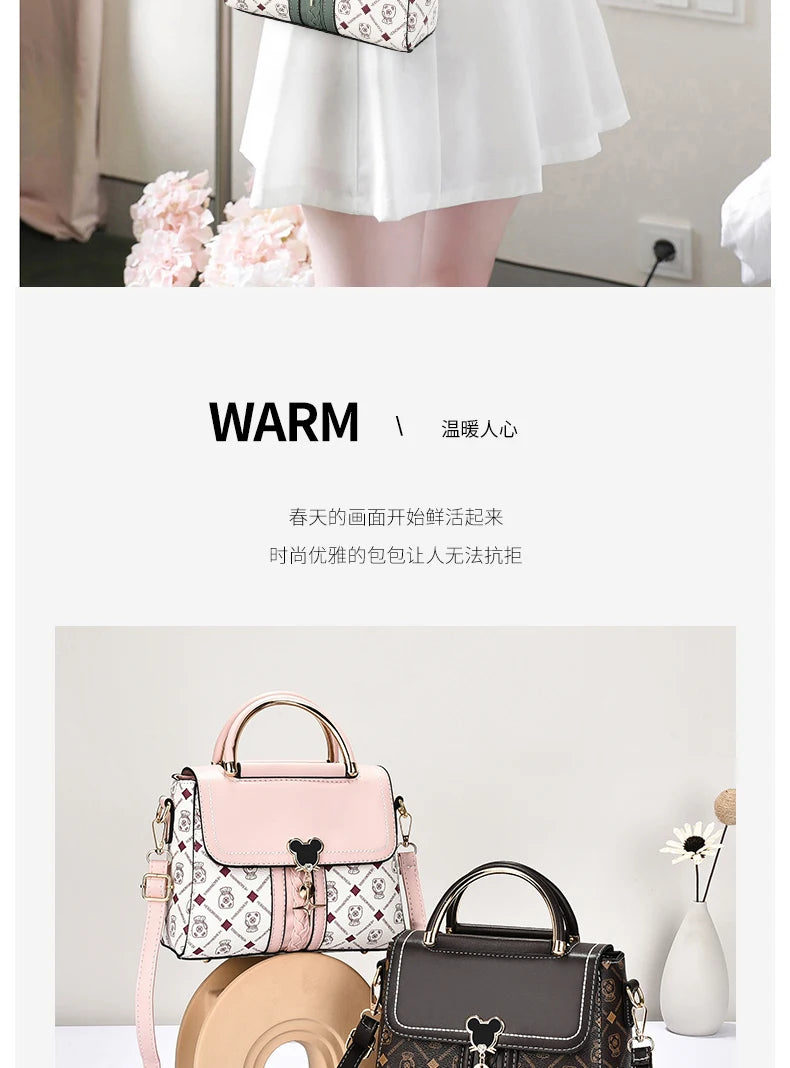 Women's bag  New Female Shoulder bag Handbag for 2026 Fashion shoulder bags crossbody luxury designer handbag bags for women