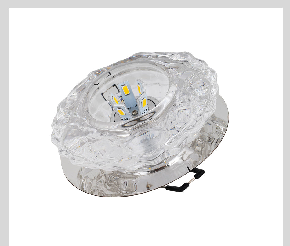 Aisle Flush LED Ceiling Lamp Living Room Crystal Corridor Aisle Lights LED Ceiling Lights Luces Front Techo Balcony Lamp Porch