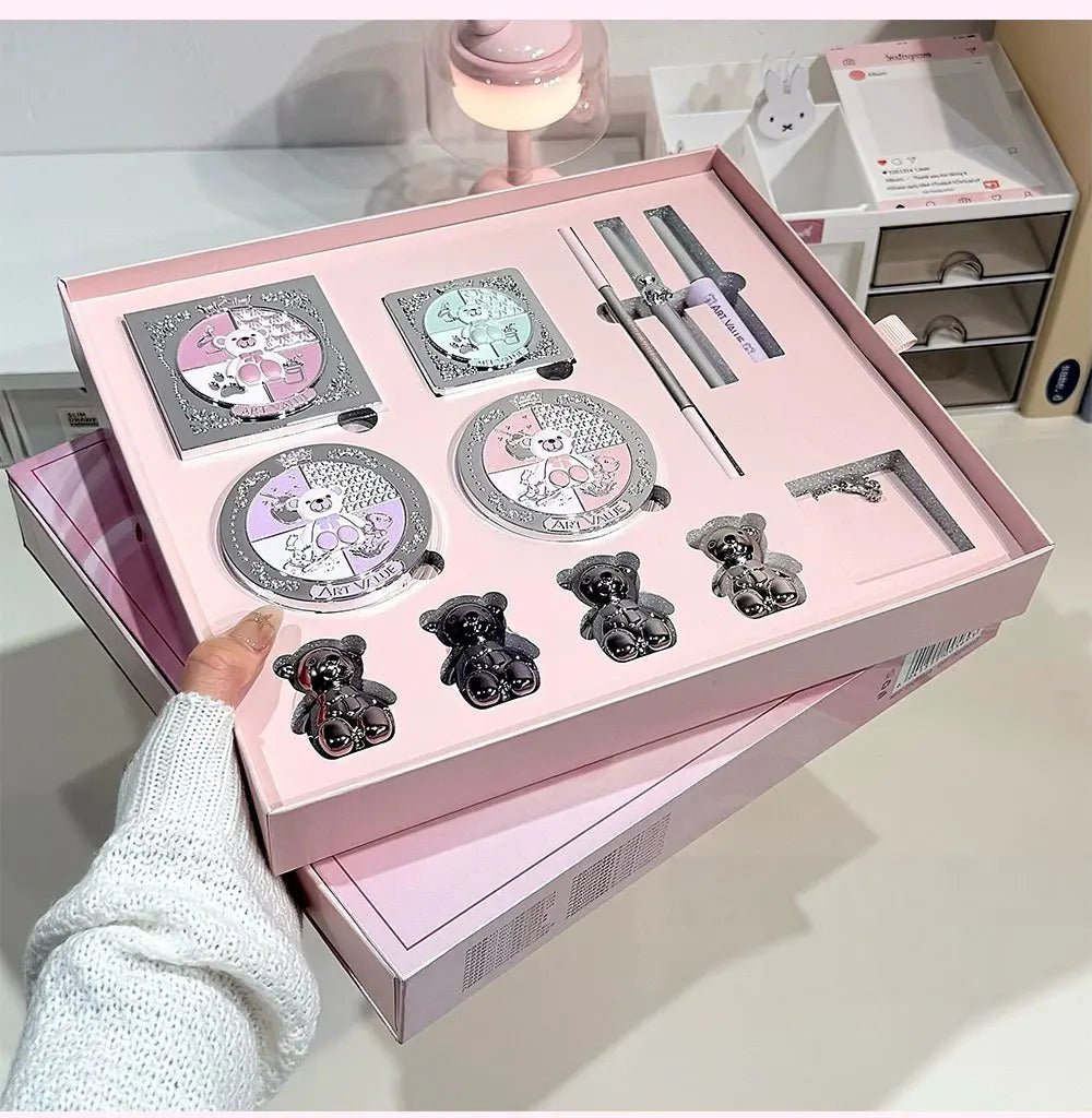 Bear Paradise Full Makeup Set - All-in-One Kit, Long-Lasting Natural Finish for Everyday & Glam Looks