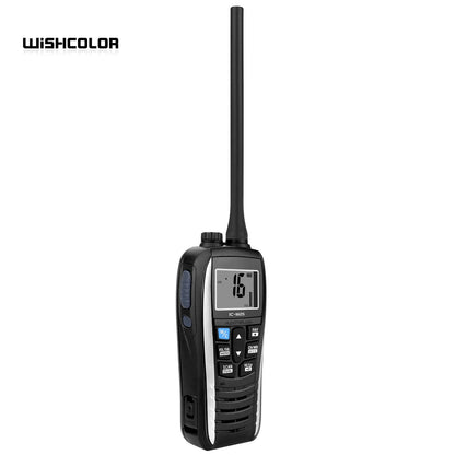 Wishcolor IC-M25 Marine Walkie Talkie VHF Marine Radio 5KM 5W Waterproof Handheld Transceiver For ICOM