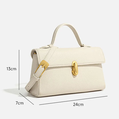 2025 New Women's Bag High Quality Genuine Leather Women Shoulder Bag Fashion Crossbody Square Bags Female Handbags