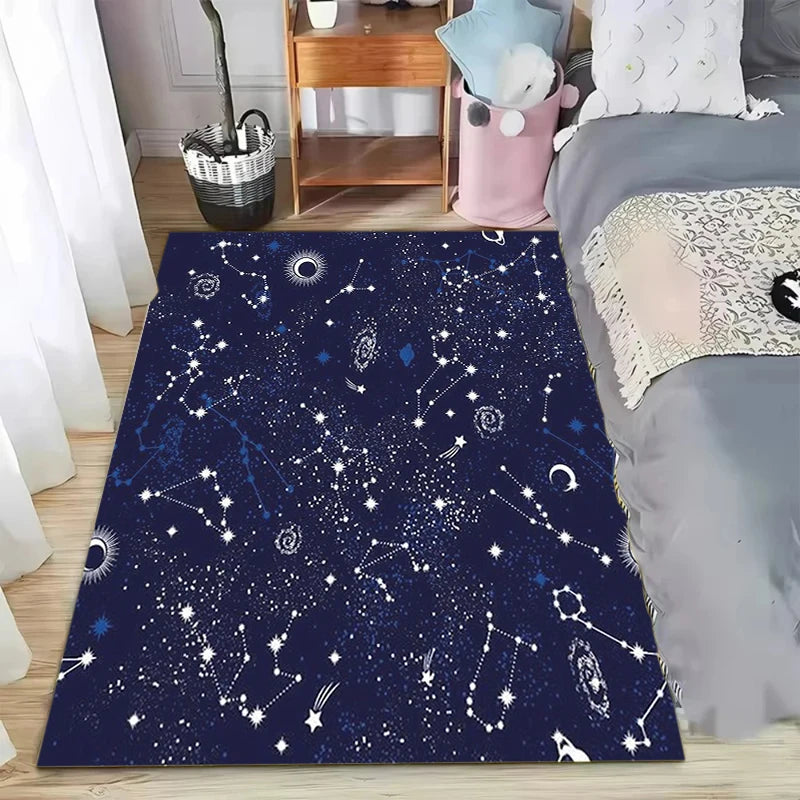 Solid Navy Blue Velvet Area Rugs Non-Slip Entry Door Mat Washable Carpet for Living Room Bedroom Home Decor Washroom Floor Mat