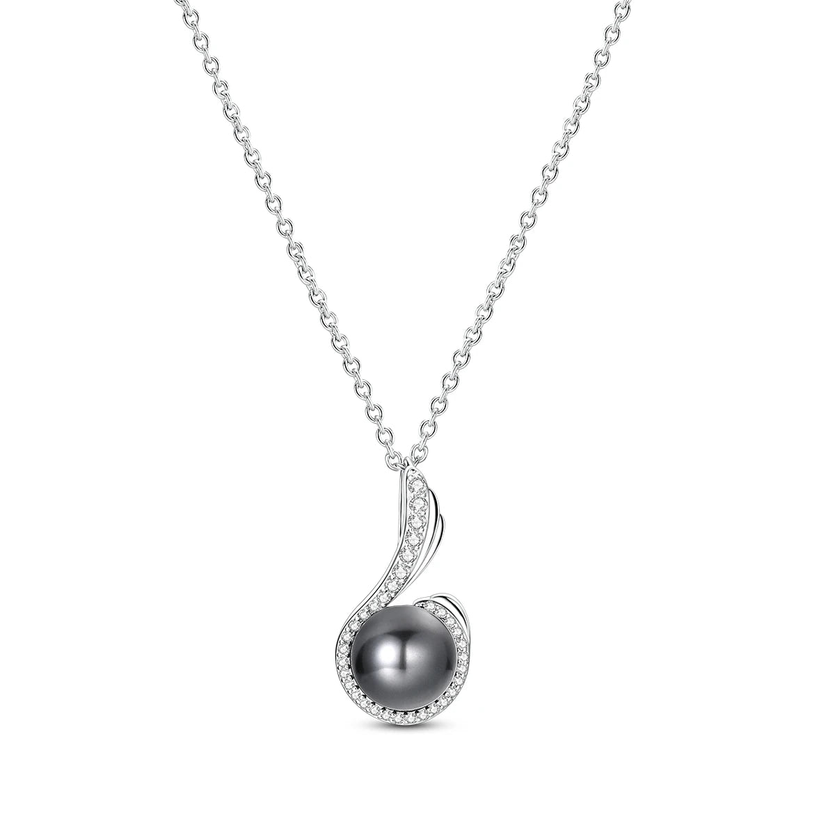 Luxury Necklace 925 Silver Original Sterling Zircon Dragonfly Butterfly Firefly Star Moon Chain Link For Women Wedding Jewelry