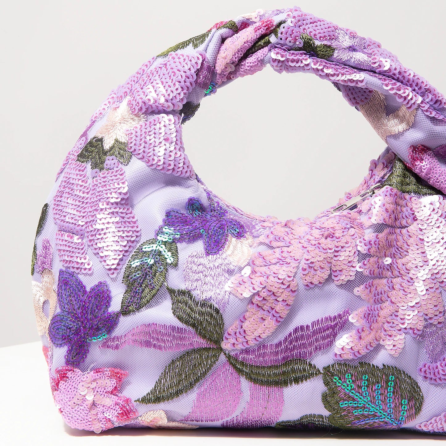 Luxury Sequin HandBags For Ladies，Floral Bag，Prom Bag，Prom Dresses For Women，Prom Accessories，Bridal Party，Bag For Women Elegant