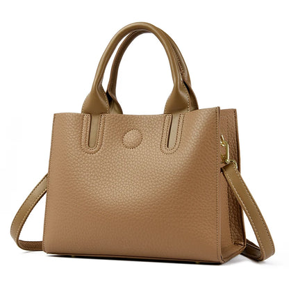 Luxury Female Trend Vintage Tote Bag High Quality Leather Crossbody Shoulder Bag Women Brand Designer Large capacity Handbag
