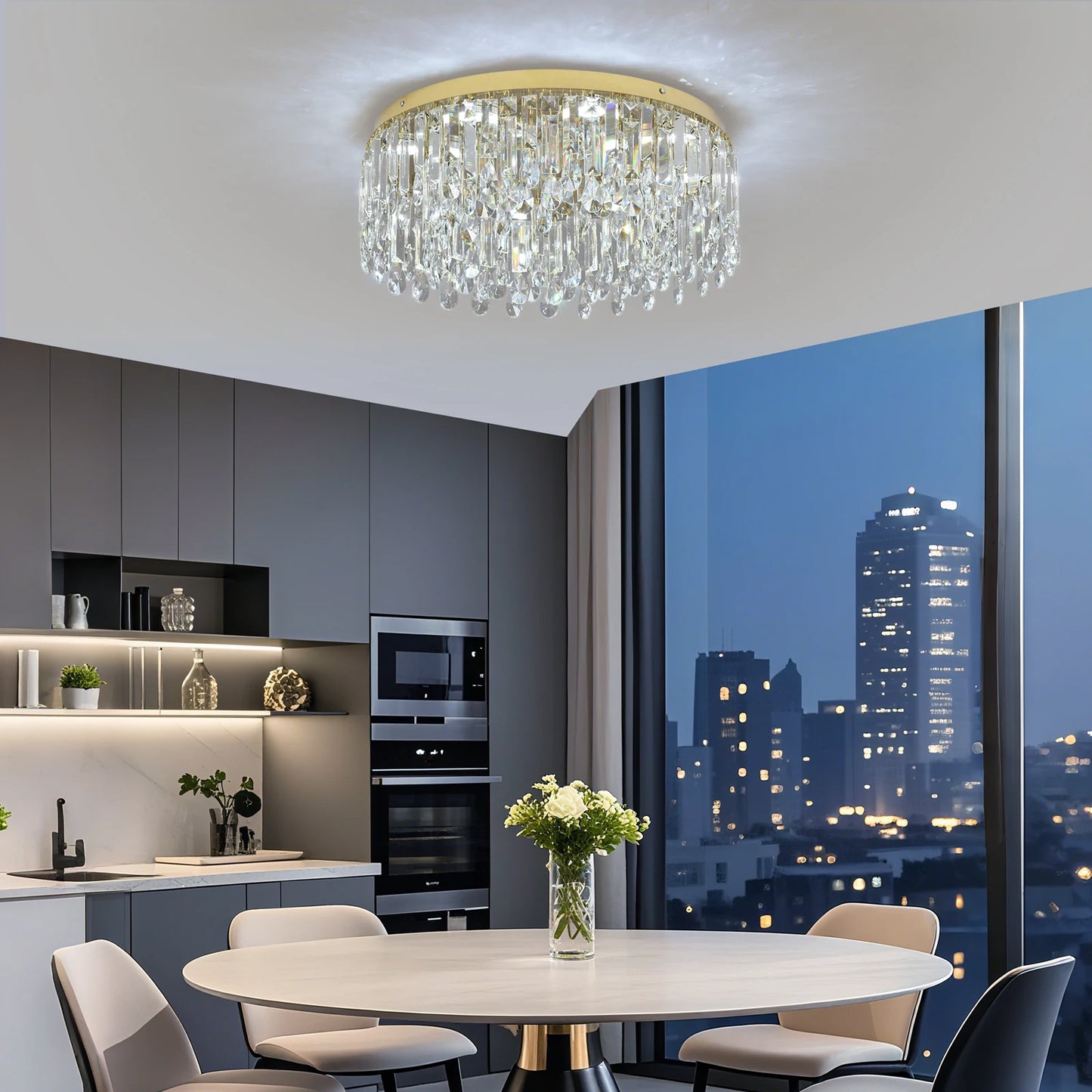 Chandelier Modern Luxury Led Ceiling Light Living Room Bedroom Decoration Hanging Lamp Lighting Fixture Nordic Pendant Lights  ﻿