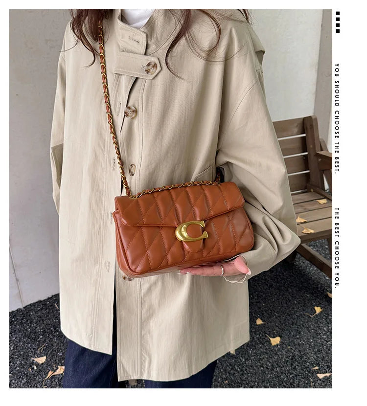 Luxury Women's Crossbody Bag Premium Leather Wallet Vintage Design Shoulder Bag With Adjustable Removable Shoulder Strap